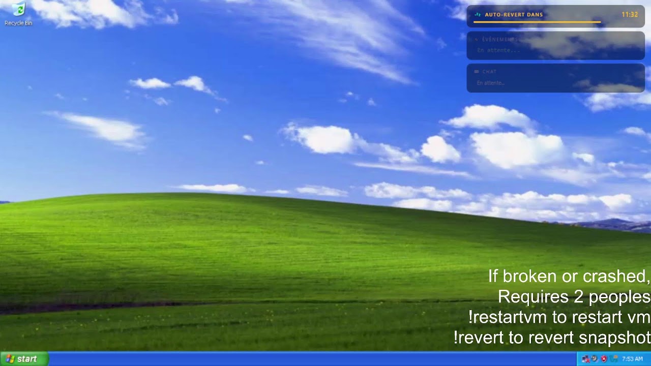 Chat uses Windows XP