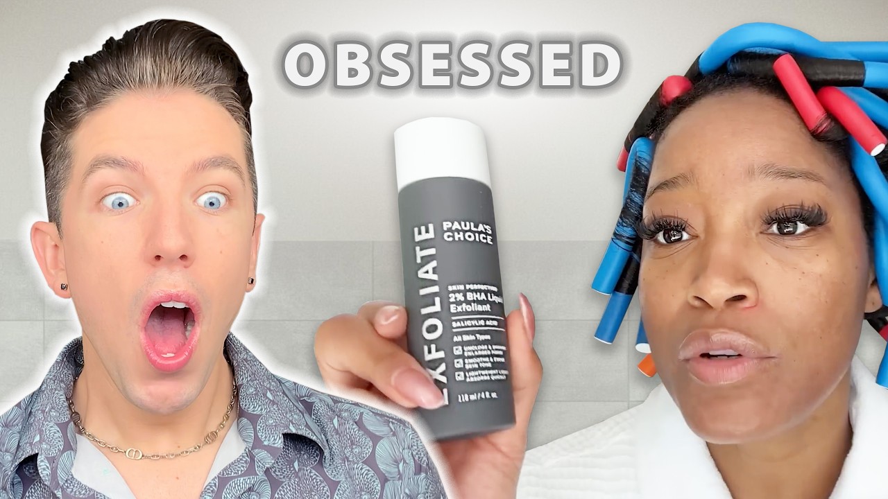 Reacting to Keke Palmer's Skin Care Routine