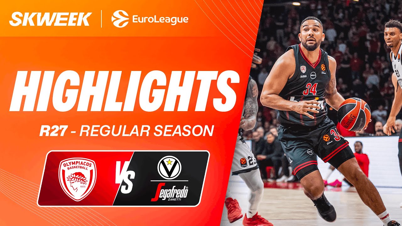 OLYMPIACOS / VIRTUS BOLOGNA - EuroLeague Highlights R27