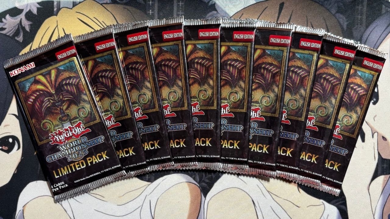 Opening Ten Yugioh World Championship 2025 Limited Packs + Bonus!