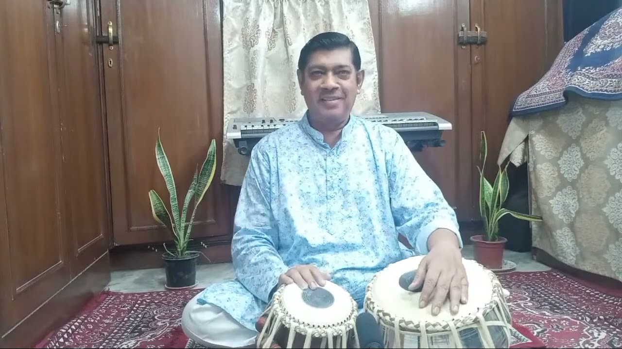 Live Tabla Lesson Session 5    Paran  &  Paraal    Pt Kishore Banerjee