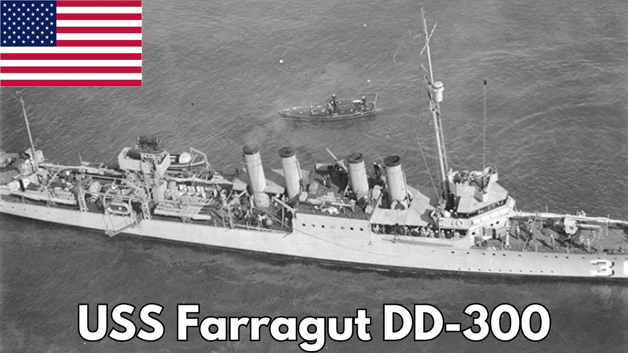USS Farragut: The Destroyer That Escaped the Honda Point Disaster