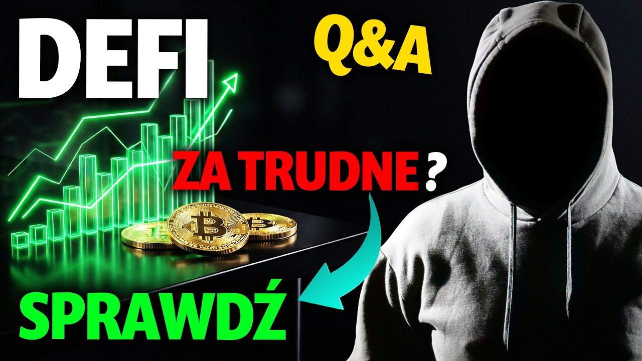 Myślisz, że DeFi jest za trudne? Jak bezpiecznie pomnażać kapitał - Q&A - Doktor Górski