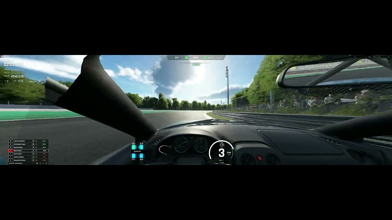 Assetto Corsa EVO MX5 race 32:9 Monza