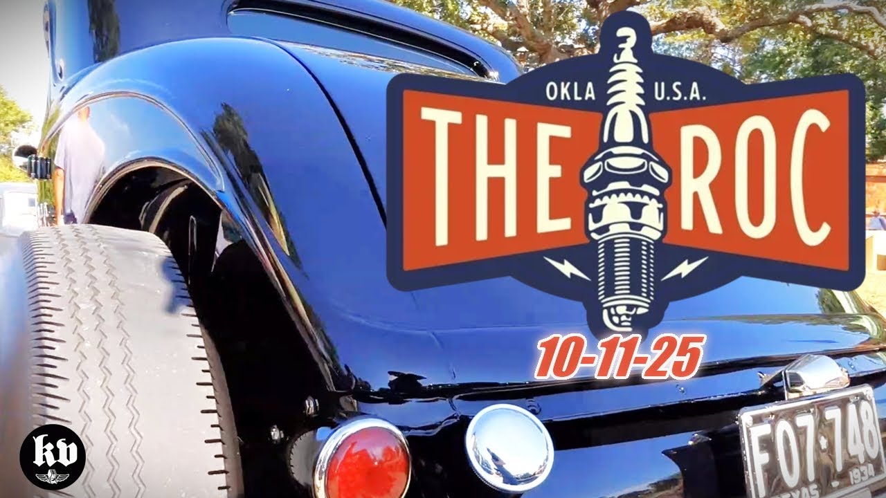 Gathering at the Roc/Hot rods & Classics car show/Bartlesville, OK 10-11-25