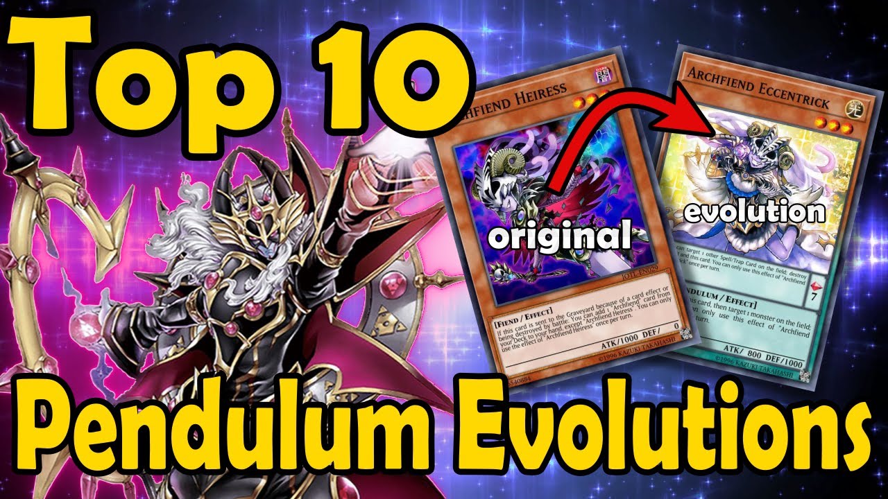 Top 10 Pendulum Evolutions