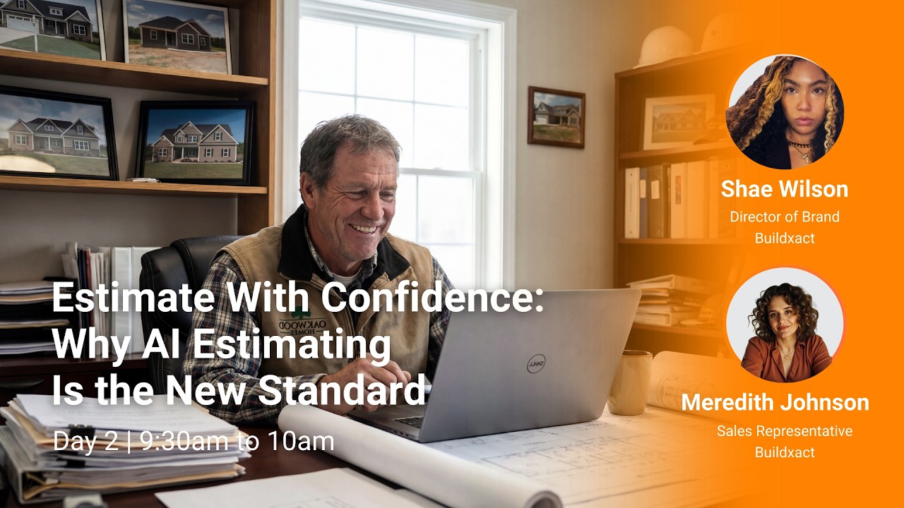 Estimate with Confidence: Why AI Estimating Is the New Standard | IBS 2026 Day 2