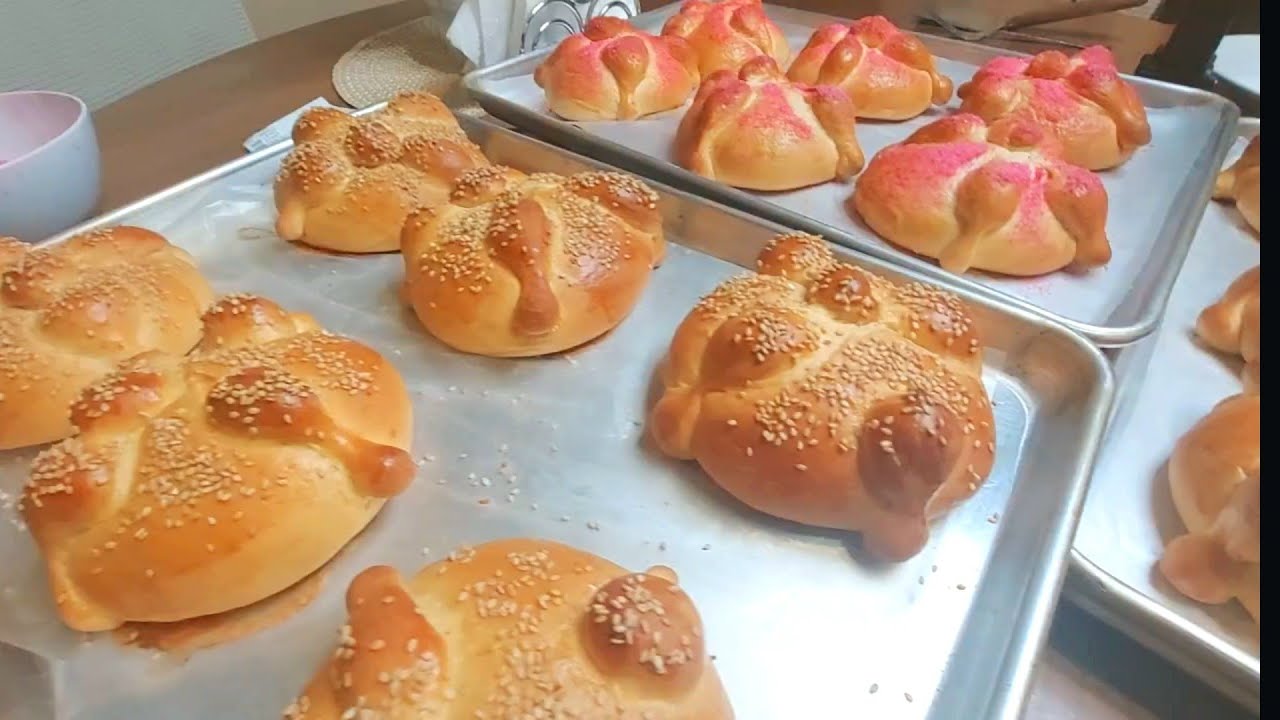 COMO HACER UN KILO DE PAN DE OFRENDA PAN DE MUERTO muy facil suave esponjoso y delicioso