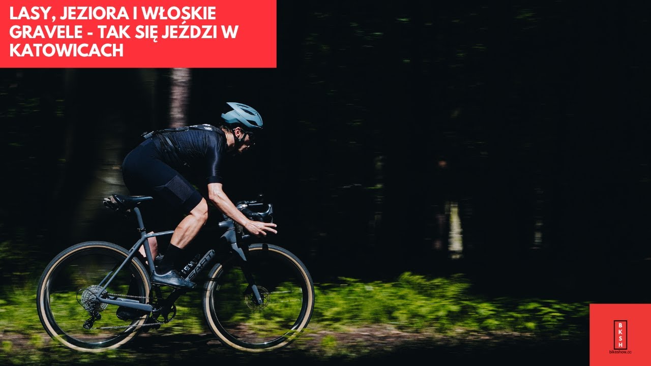 Lasy, jeziora, piękne drogi i włoskie gravele - tak się jeździ w...Katowicach