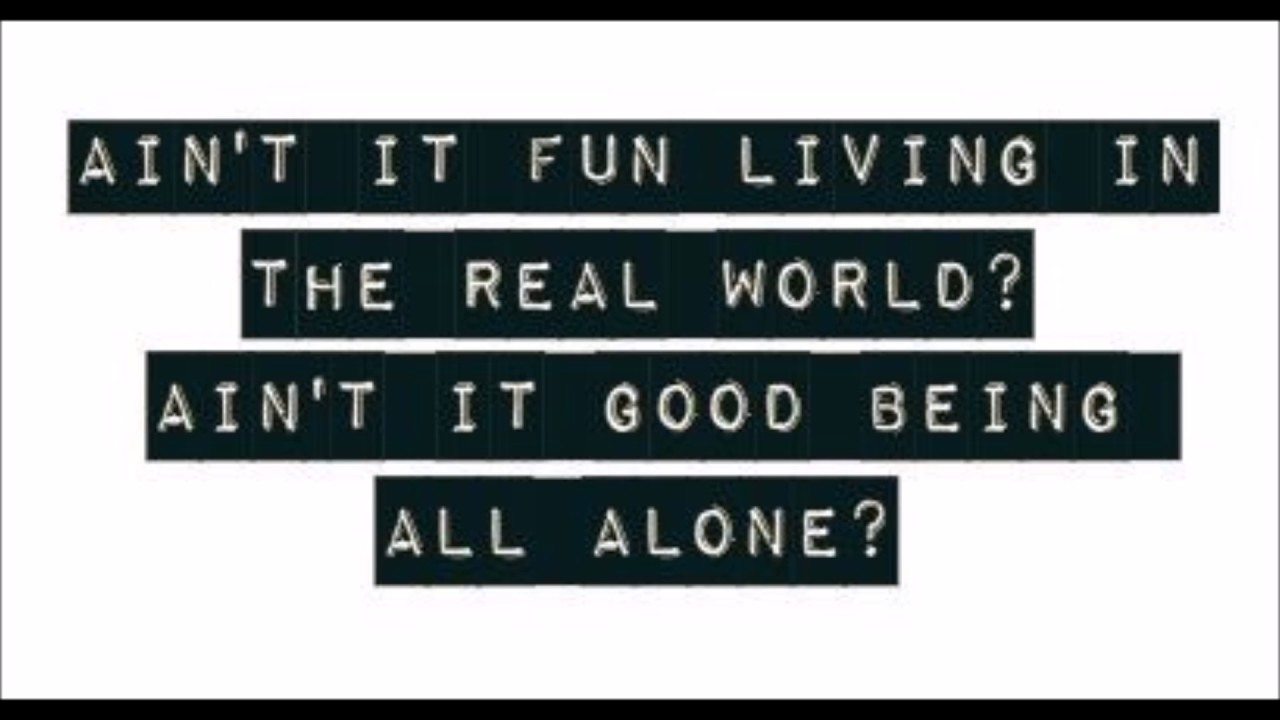 Ain't It Fun (male edit)