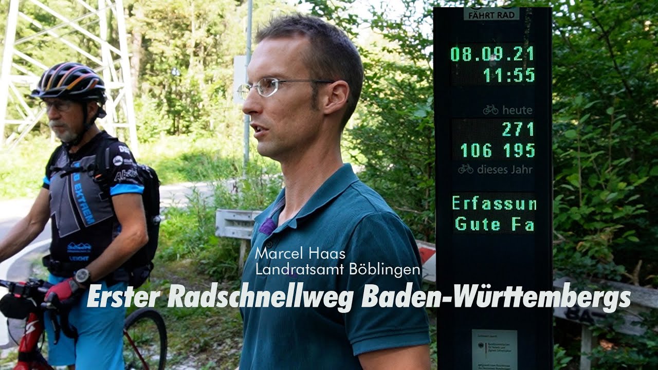 Erster Radschnellweg Baden-Württembergs