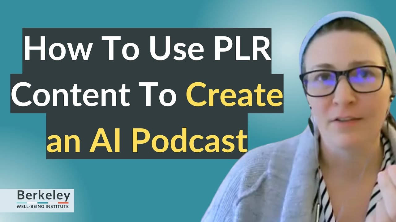 Как использовать контент PLR для создания подкаста об ИИ