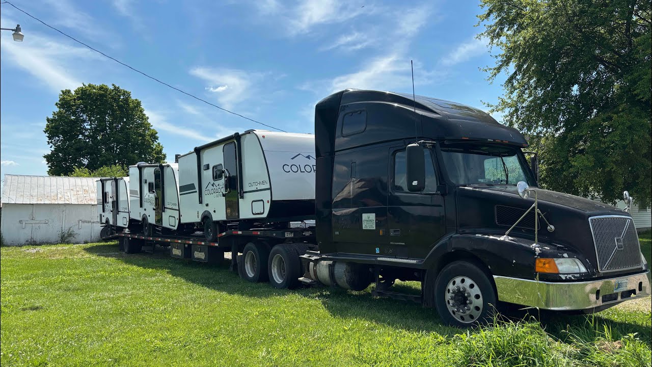 MY FIRST MULTIHAUL RV TRANSPORT LOAD!