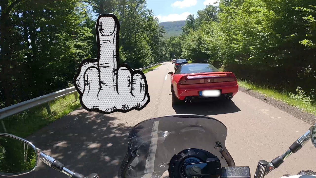 Honda NSX Őrült előzései | Ez nem normális