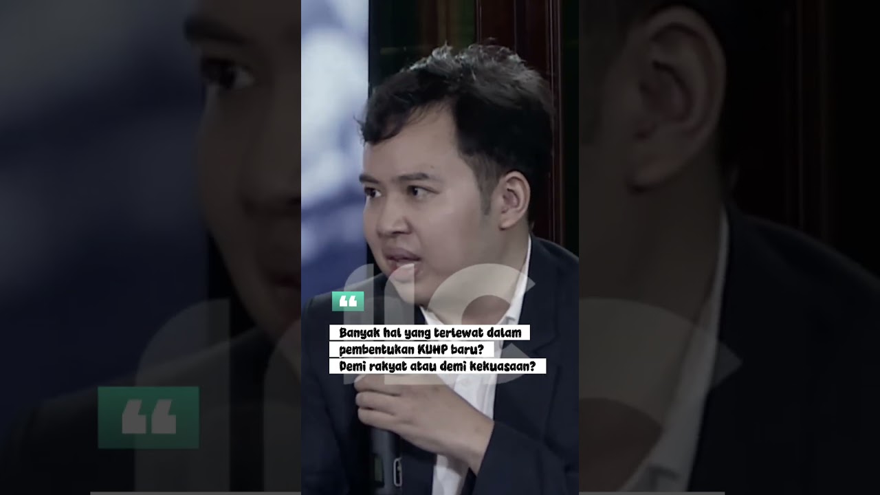 Jabatan Kok Baper⁉️KUHP Baru Langsung Digugat‼️| Zico Leonard 