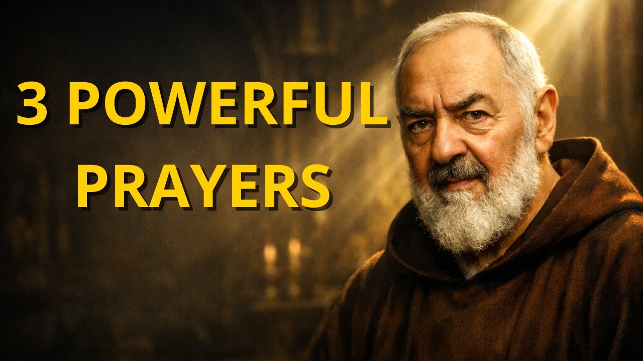 Padre Pio's 3 Powerful Prayers to the Immaculate Conception | December 8th Devotion 🙏