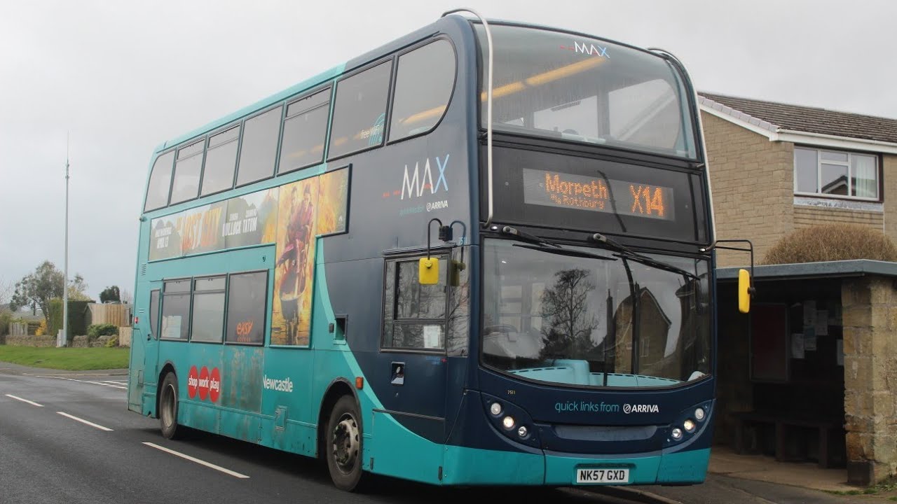 Brilliance | Route X14: 7511/NK57GXD - ADL Enviro 400/Dennis Trident 2 (Classic)
