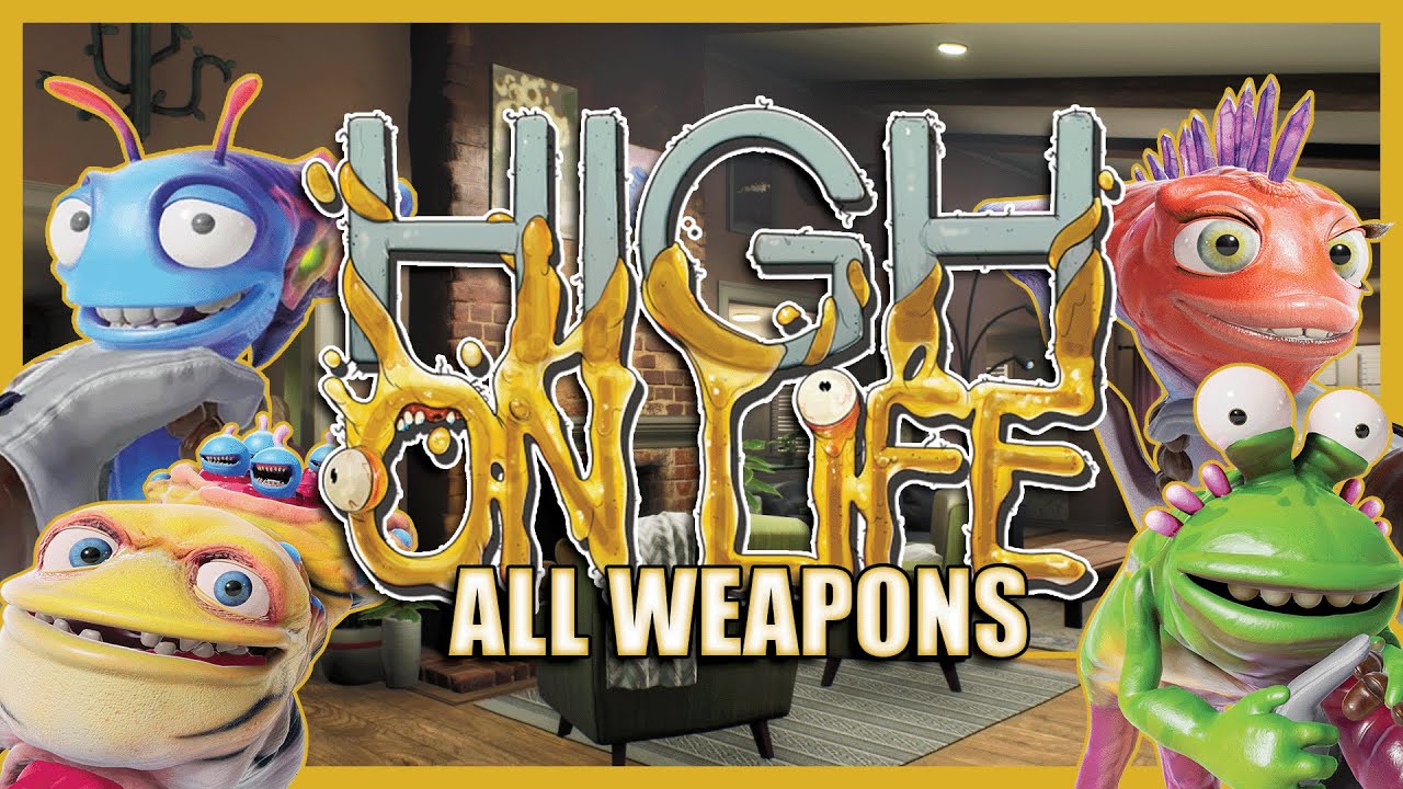 High On Life | All Gatlians/Weapons