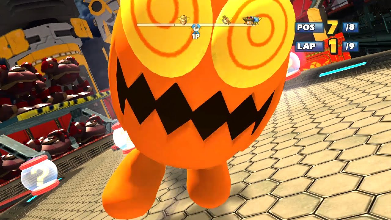 CHUCHUS Thunder Deck 9 Laps Expert (Request) Sonic & Sega All-Stars Racing