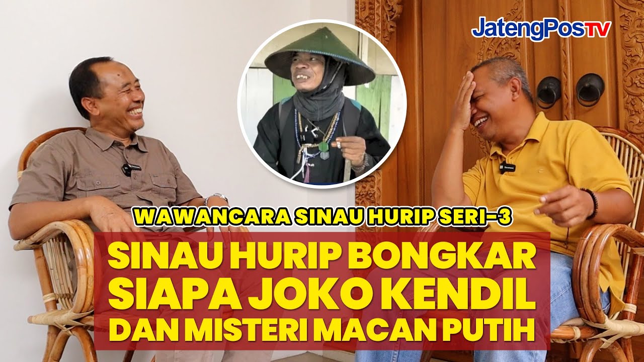 MAS ADI SINAU HURIP KECEWA JOKO KENDIL/JATENGPOSTV