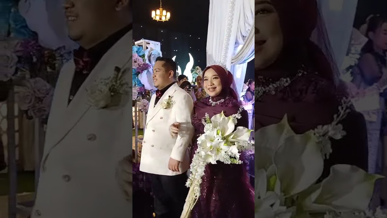 Selamat membangun keluarga yang sakinah Mawadah wa Rahmah untuk Ananda Bunga & Ashiri... Aamiin