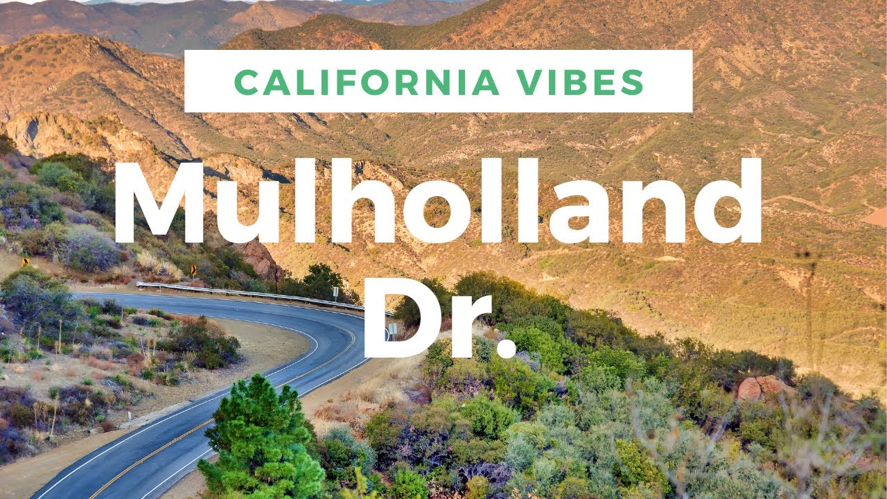 Mulholland Drive-4k-Los Angeles, California.