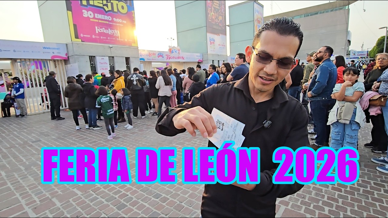 ¡¡IMPRESIONANTE FERIA DE LEÓN 2026!! ¿ES LA MEJOR FERIA DE MÉXICO?