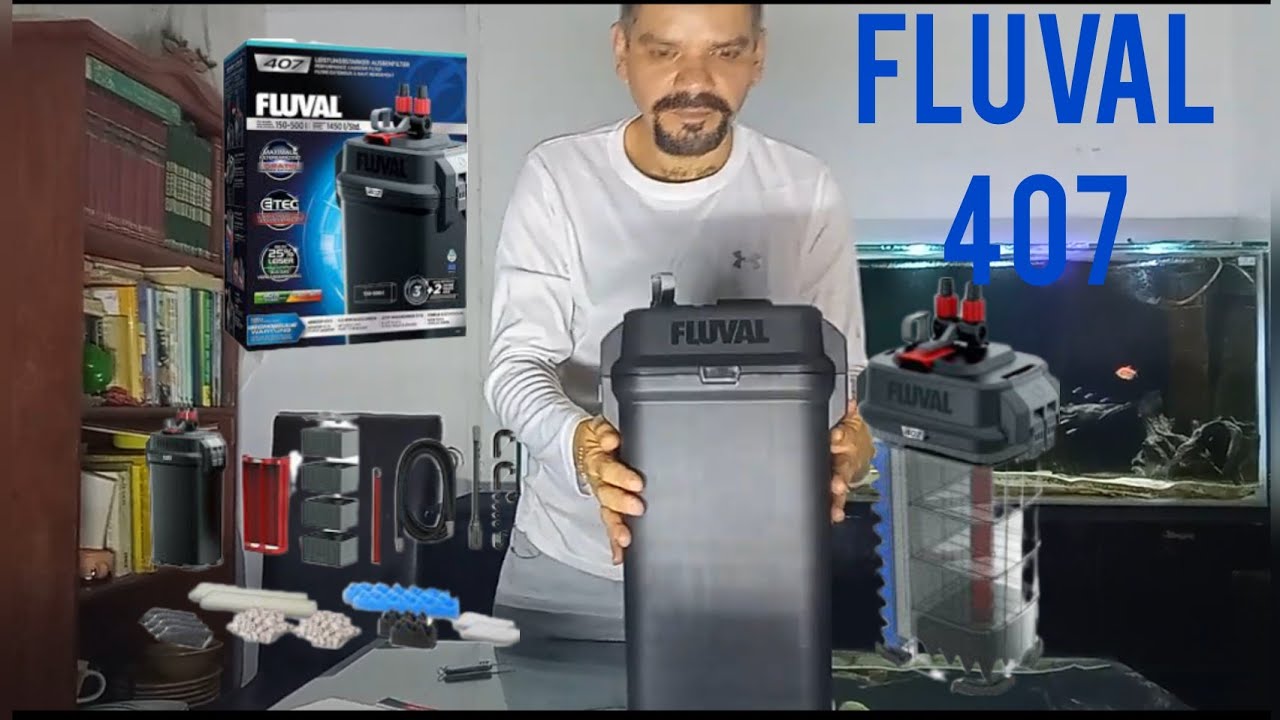 unboxing fluval 407