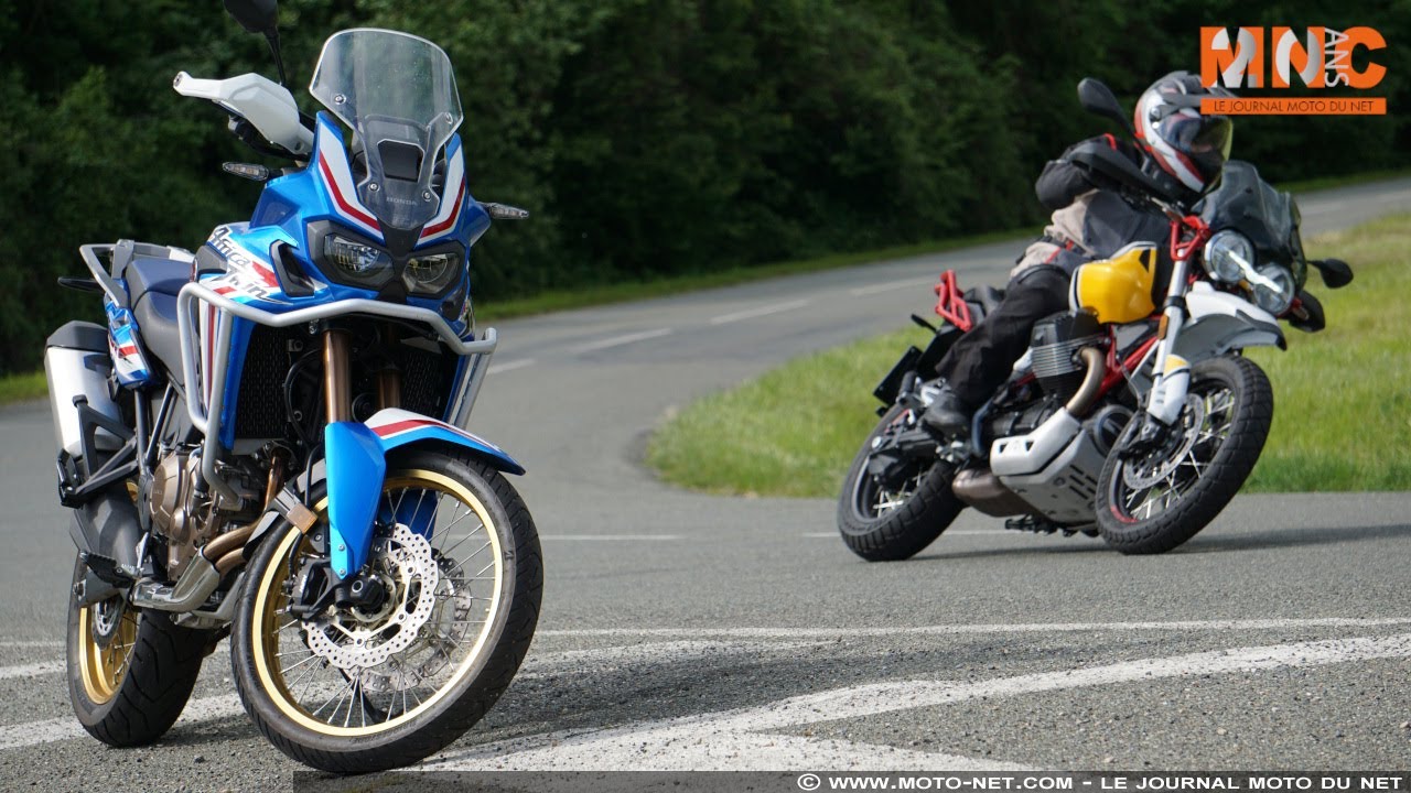 Duel Africa Twin Vs V85 TT : faut-il choisir la référence Honda ou le renouveau Guzzi ?