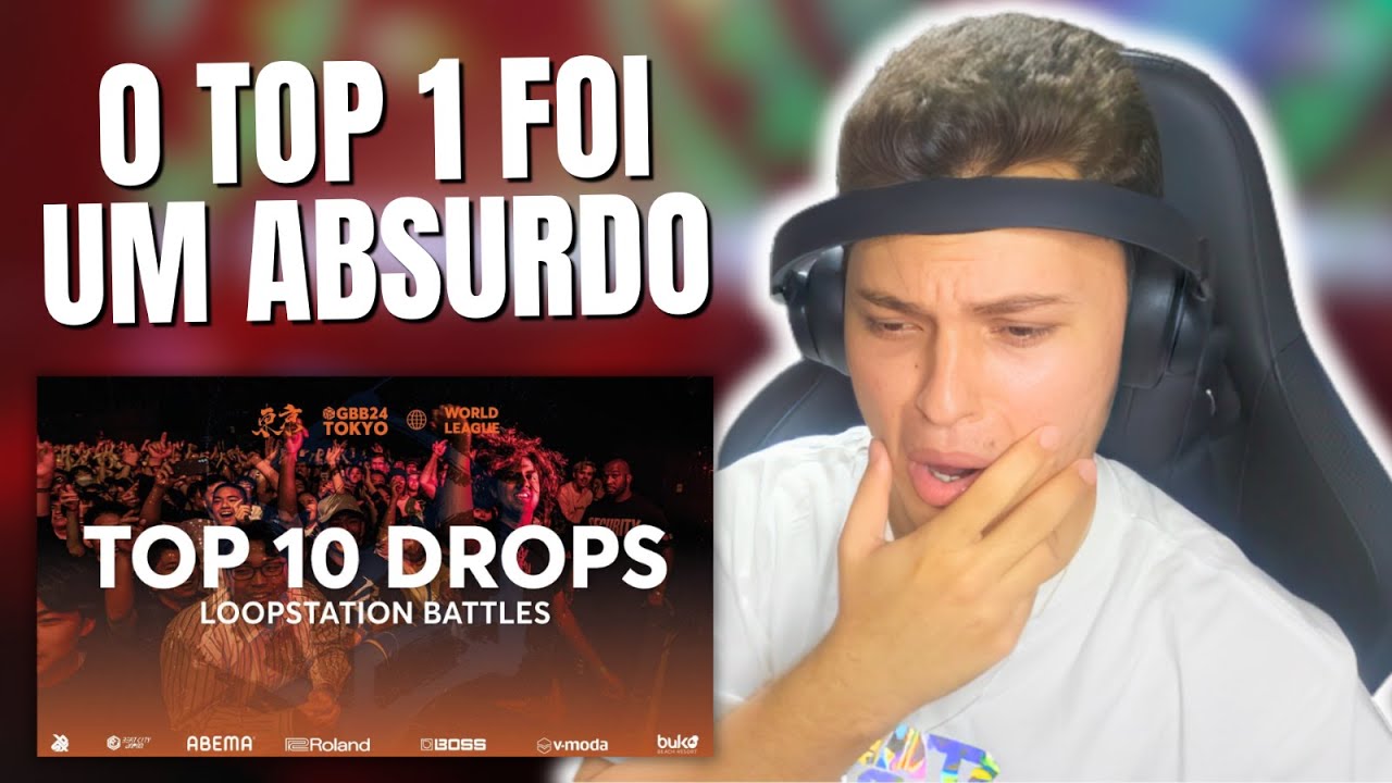 REAGINDO AO TOP 10 DROPS DE LOOPSTATION DO GBB24!!