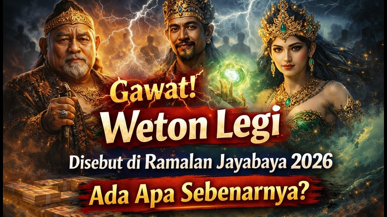 Primbon Lengkap ‼️ Weton GAWAT ❗ Legi Disebut di Ramalan Jayabaya 2026 Ada Apa Sebenarnya ❓