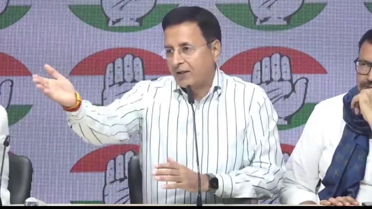LIVE: Congress party briefing by Shri Randeep Surjewala at AICC Office, New Delhi.