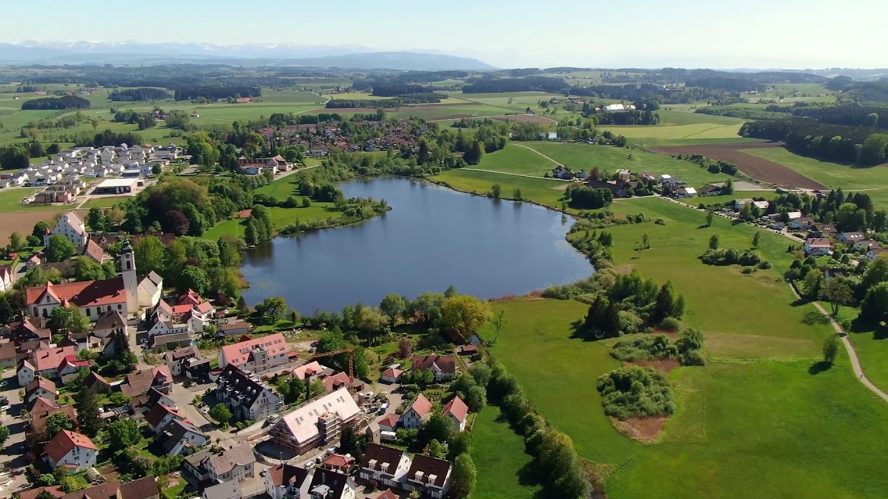 Kißlegg von oben / Drohne