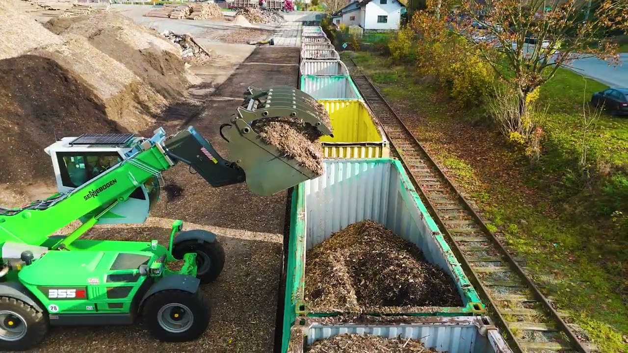 ČD Cargo přepravuje biomasu i komunální odpad