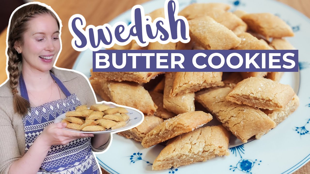 EASY Swedish Butter Cookie Recipe