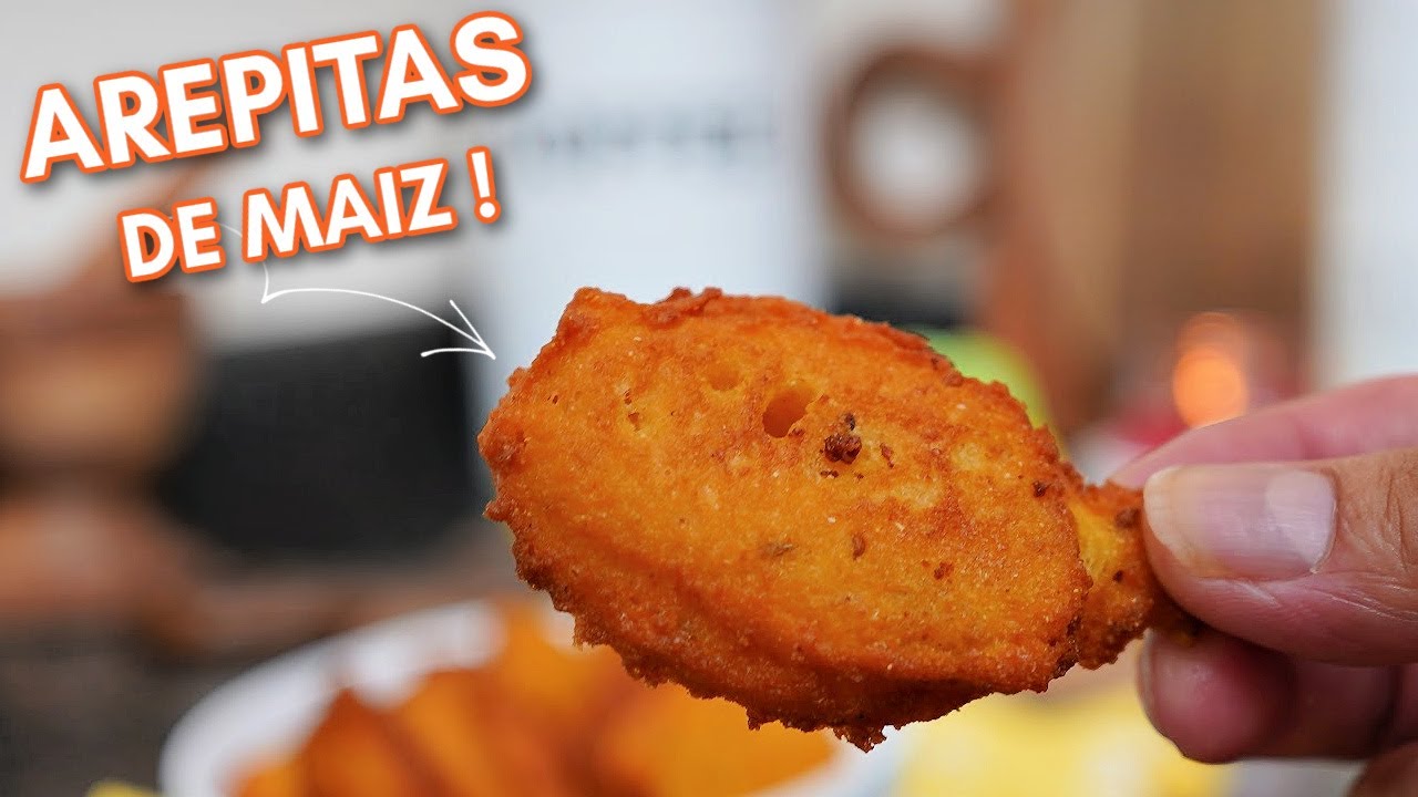 Arepitas de Maiz, Después de esta receta, ¡solo comeras arepitas como esta!