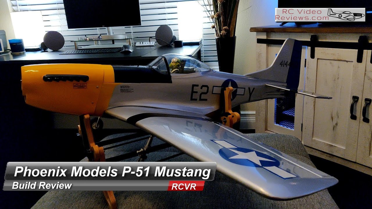 Phoenix Model P-51 Mustang Build Review [Tower Hobbies]