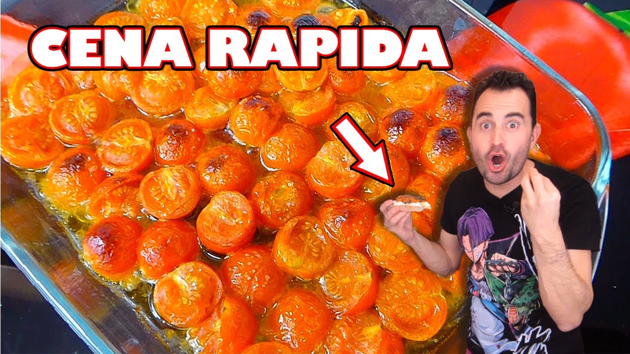 TOMATES CHERRY y QUESO en 2 FORMAS DIFERENTES ✅ 100% SALUDABLE - Cenas RAPIDAS