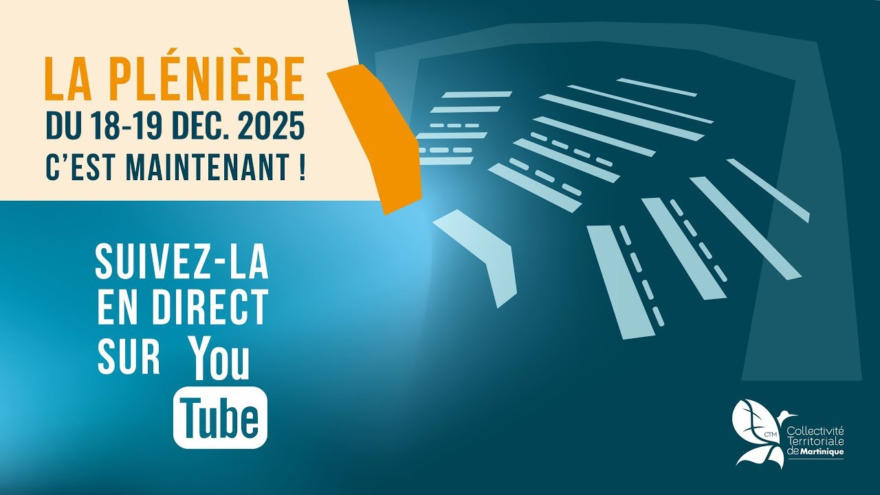 Séance plénière de l’Assemblée de Martinique - 18 décembre 2025