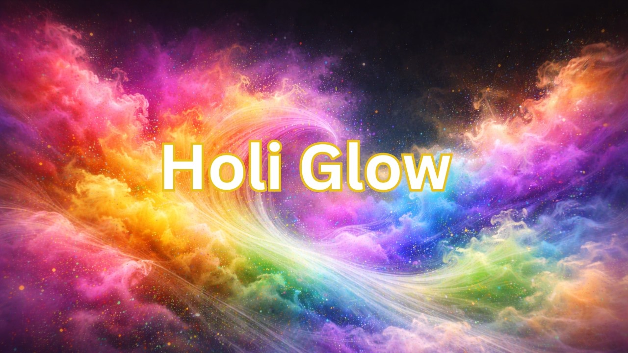 Luxury Holi Color Flow | 2 Hour Ambient TV Frame Art | Abstract Festival Visual