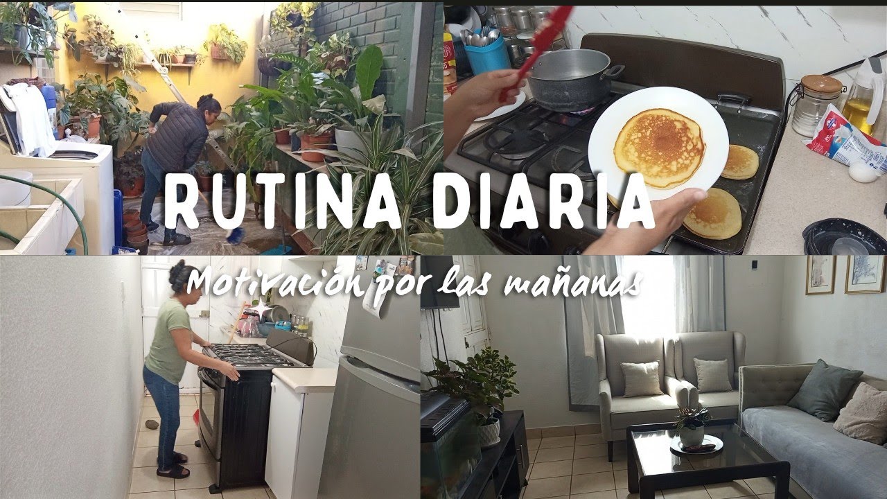 MI RUTINA DE MAÑANA (5:00 AM )⏰ RUTINA DE LIMPIEZA EN LAS MAÑANAS #rutina  #hogar #limpieza