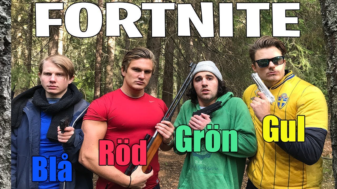 Vilken färg är du? (Del 5) Fortnite
