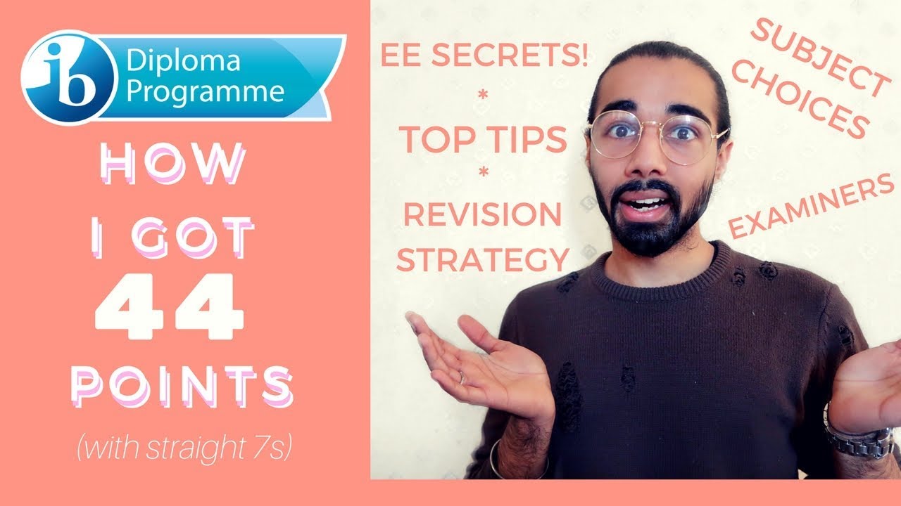 HOW I GOT 44 IB POINTS (straight 7s!) | TIPS & ADVICE | THIS IS MANI