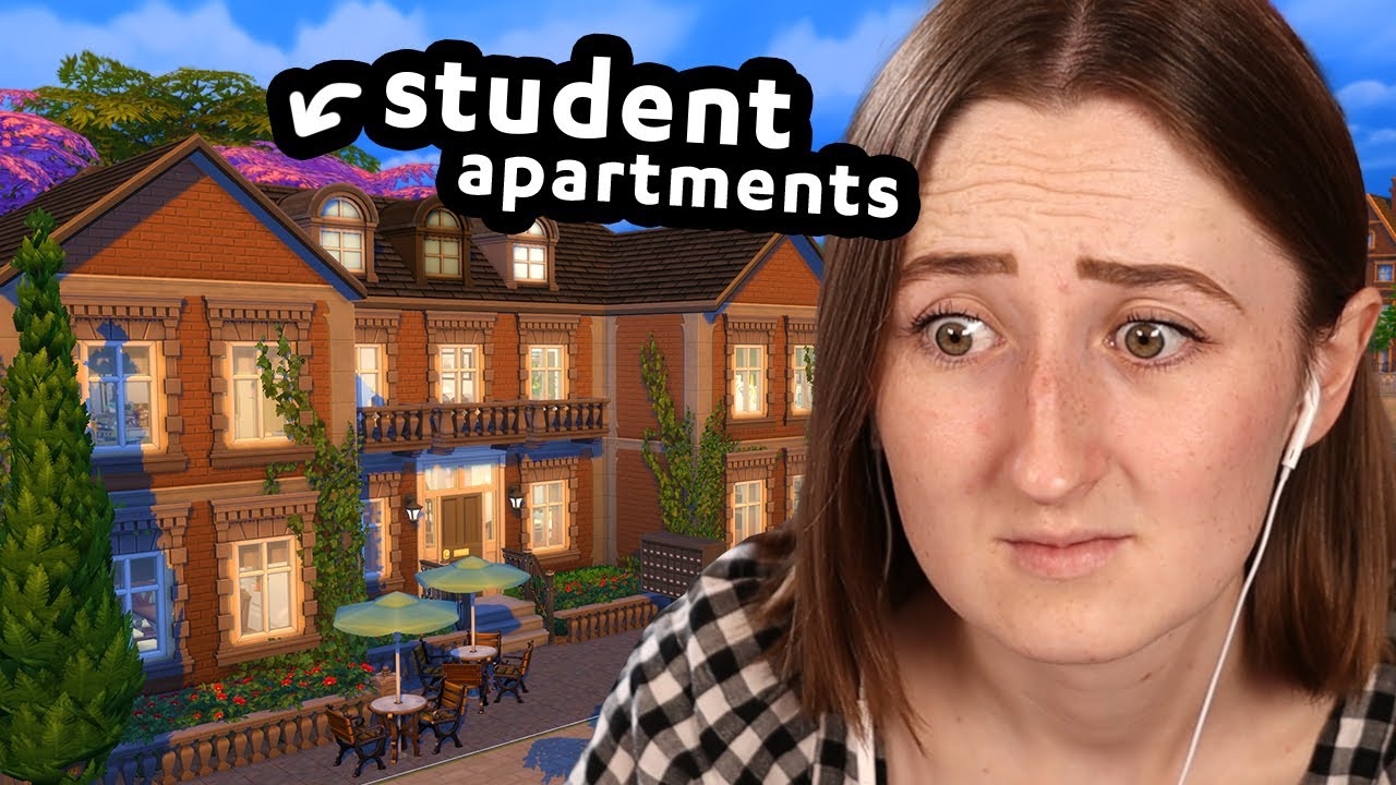 making student apartments with the new sims pack