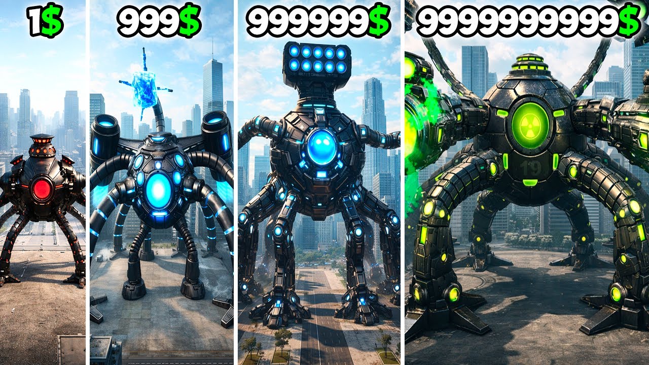 ПРОКАЧАЛ НОВЫХ СИЛЬНЕЙШИХ ОМНИДРОИДОВ V.15-V.19 ОТ 1$ ДО 9999999999$ ГАРРИС МОД ЭВОЛЮЦИЯ Garry`s Mod