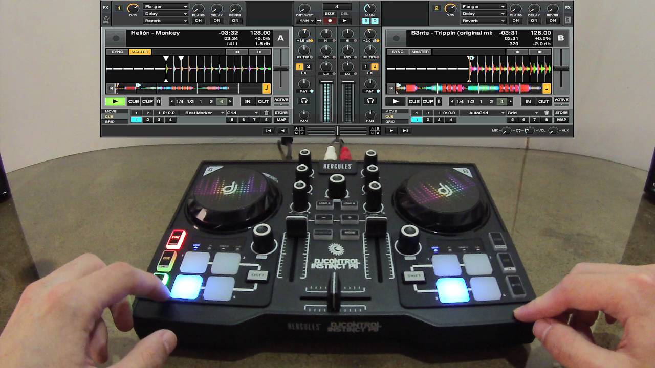 Unboxing & Review Hercules DJ Control Instinct P8 + Traktor Pro 2 en Español / DJ Aser !