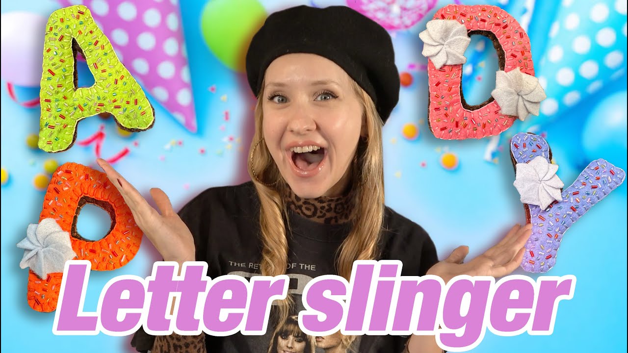 DIY | HAPPY BIRTHDAY slinger // Rosalie Boom #243