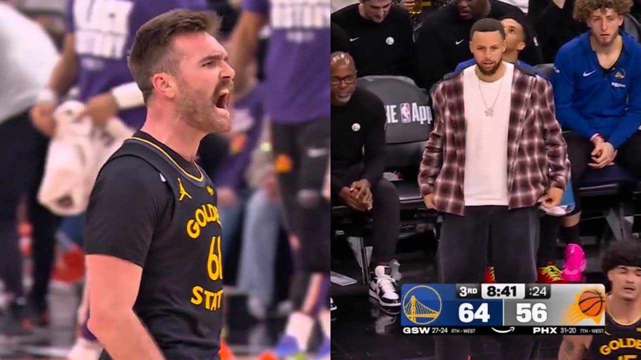 Pat Spencer Made Steph Curry Jump Out Of His Seat… 🤯