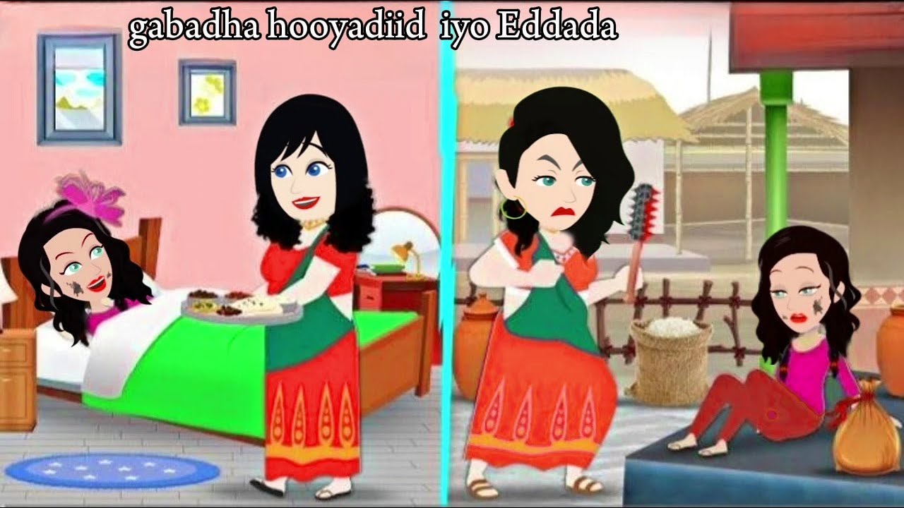 Sheeko gaaban:gabadha hooyadiid iyo Eddada