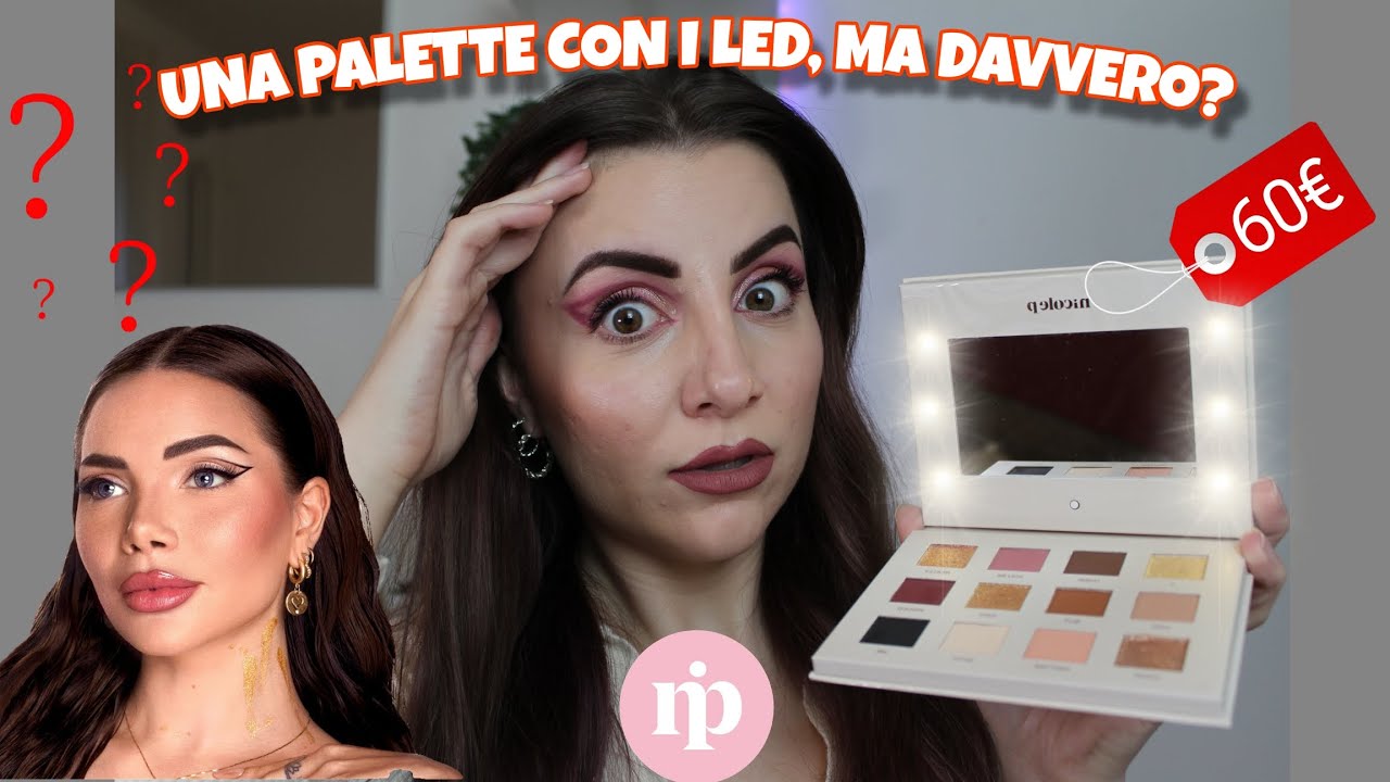 HO COMPRATO UNA PALETTE CON I LED😱 @nicolepallado